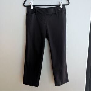 Ann Taylor Modern Black Trousers Size 4